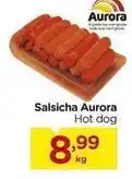 Carrefour Aurora - salsicha oferta