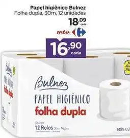 Carrefour Papel higiênico oferta