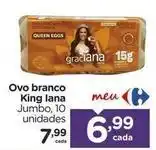 Carrefour Jumbo - ovo branco oferta