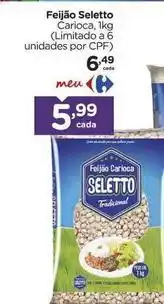 Carrefour Seletto - feijão oferta