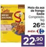 Carrefour Sadia - meio da asa de frango oferta