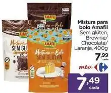 Carrefour Amafil - mistura para bolo oferta