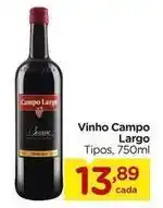 Carrefour Campo largo - vinho oferta
