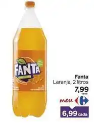 Carrefour Fanta - laranja oferta