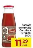Carrefour Carrefour - passata de tomate oferta