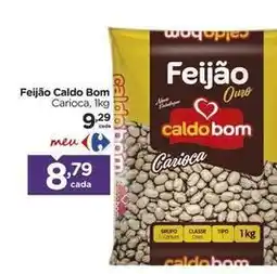 Carrefour Bom - feijão caldo oferta