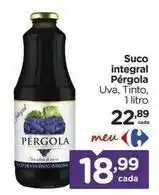 Carrefour Pérgola - suco integral oferta