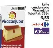Carrefour Piracanjuba - leite condensado oferta