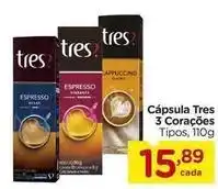 Carrefour 3 corações - cápsula oferta