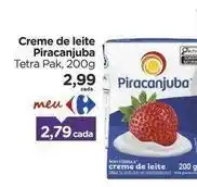 Carrefour Piracanjuba - creme de leite oferta