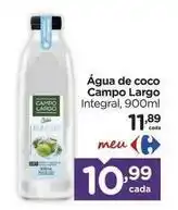 Carrefour Campo largo - água de coco oferta