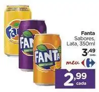 Carrefour Fanta - sabores oferta