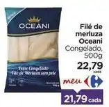 Carrefour Oceano - filé de merluza oferta