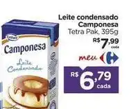Carrefour Camponesa - leite condensado oferta