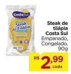 Carrefour Costa sul - steak de tilápia oferta