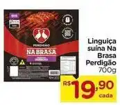 Carrefour Perdigão - linguiça suína na brasa oferta