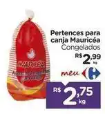 Carrefour Mauricéa - pertences para canja oferta