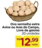 Carrefour Extra - ovo vermelho extra avine ou ares do campo, livre de gaiolas oferta