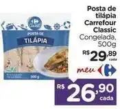 Carrefour Carrefour - classic posta de tilápia oferta