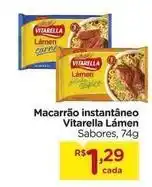 Carrefour Vitarella - macarrão instantaneo oferta