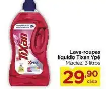Carrefour Tixan ypê - lava-roupas líquido oferta