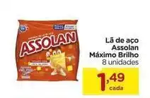 Carrefour Brilho fácil - là de aço assolan oferta
