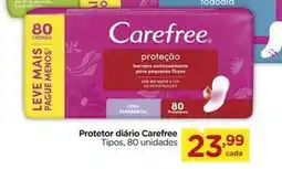 Carrefour Carefree - protetor diário oferta