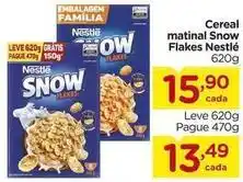 Carrefour Nestlé - cereal matinal snow flakes oferta
