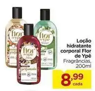 Carrefour Flor de ypê - loção hidratante corporal oferta