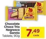 Carrefour Garoto - chocolate choco trio negresco oferta