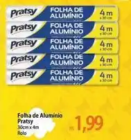 Atacadão Pratsy - folha de aluminio oferta