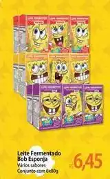 Atacadão Bob - leite fermentado bob esponja oferta