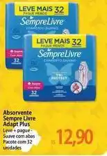 Atacadão Sempre livre - absorvente adapt plus oferta