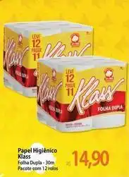 Atacadão Klass - papel higiênico oferta