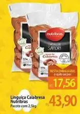 Atacadão Nutricional - linguiça calabresa oferta