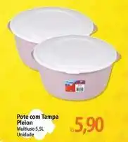 Atacadão Pleion - pote com tampa oferta