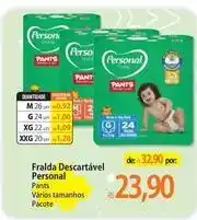 Atacadão Personal - fralda descartável oferta