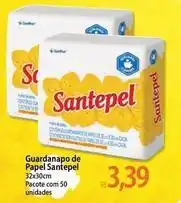 Atacadão Santepel - guardanapo de papel oferta