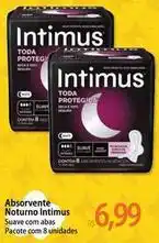 Atacadão Intimus - absorvente noturno oferta