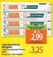 Atacadão Minaplast - copo descartável oferta