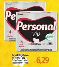 Atacadão Personal vip - papel higiênico oferta