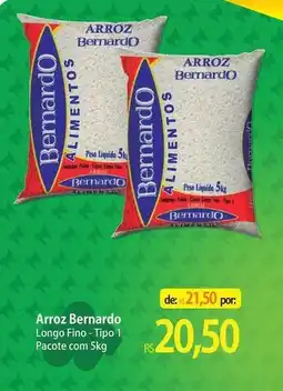 Atacadão São bernardo - arroz bernardo oferta