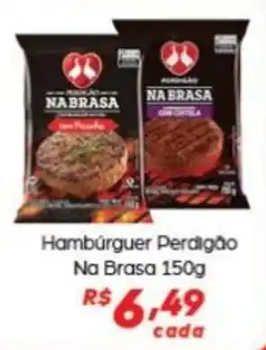 Hambúrguer Perdigão Na Brasa