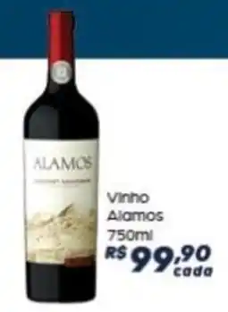 Supermercado Taquaral vinho alamos oferta