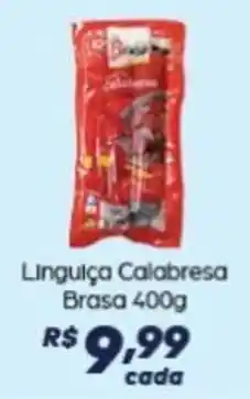 Supermercado Taquaral Linguiça Calabresa Brasa oferta