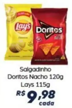 Supermercado Taquaral Salgadinho Doritos Nacho oferta
