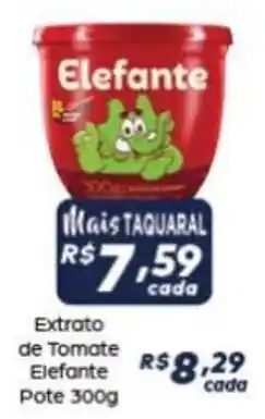 Supermercado Taquaral Extrato de Tomate Elefante oferta