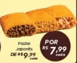 Supermercado Taquaral Pastel Japonês oferta