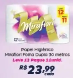 Supermercado Taquaral Papel Higiênico Mirafiori Folha Dupla oferta