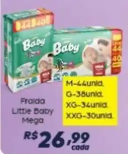 Supermercado Taquaral Fralda little baby mega oferta